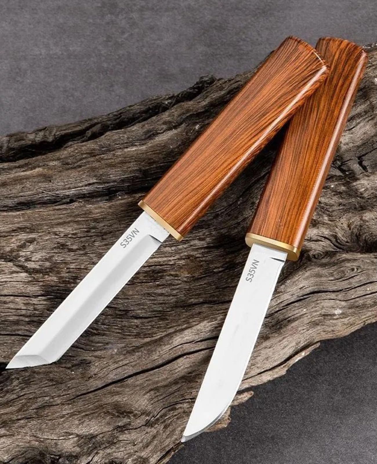 Paring knives,Portable Fruit Knife Set,Peeling Knife for Fruits and Vegetables Straight & Curved Stainless Steel ,Ultra Sharp Kitchen Knife for Camping Outdoor