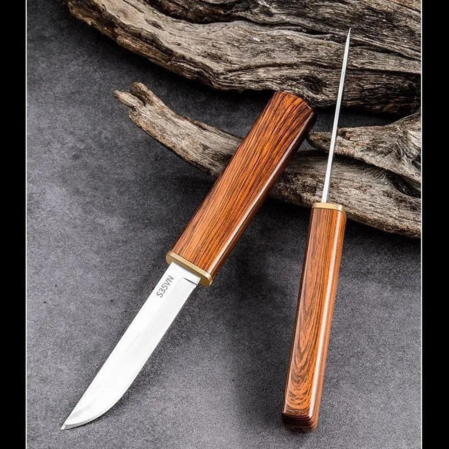 Paring knives,Portable Fruit Knife Set,Peeling Knife for Fruits and Vegetables Straight & Curved Stainless Steel ,Ultra Sharp Kitchen Knife for Camping Outdoor