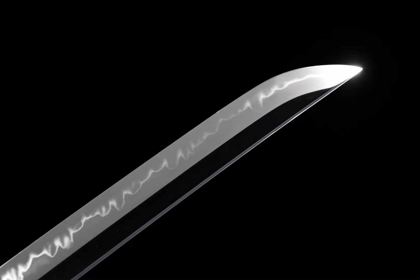 T10 Wave Katana with Mirror-Polished Finish