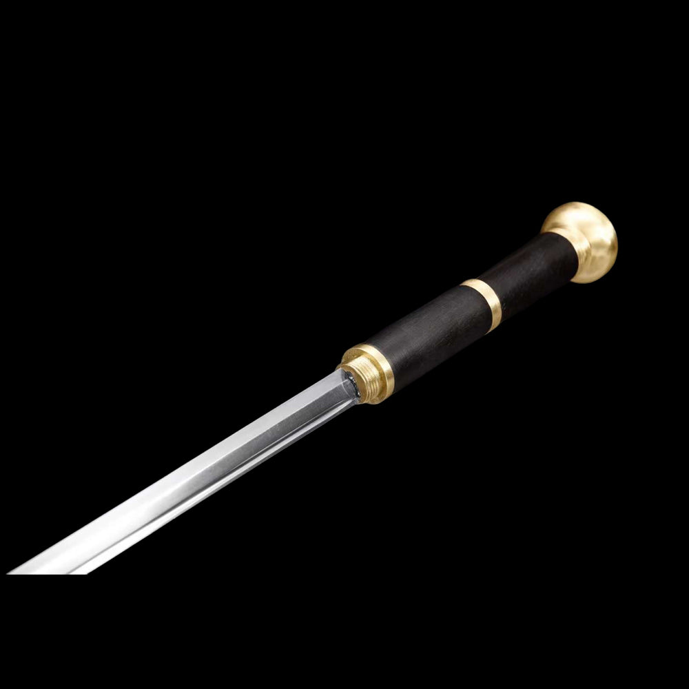 Three Dragons Playing with Pearls Cane Sword