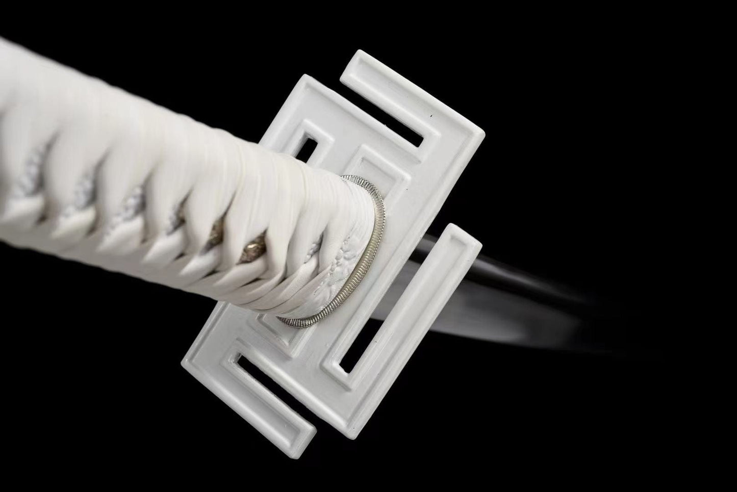 Hand Forged Anime Bleach Ichigo Bankai Sword Tensa Zangetsu Hand Polished Spring Steel