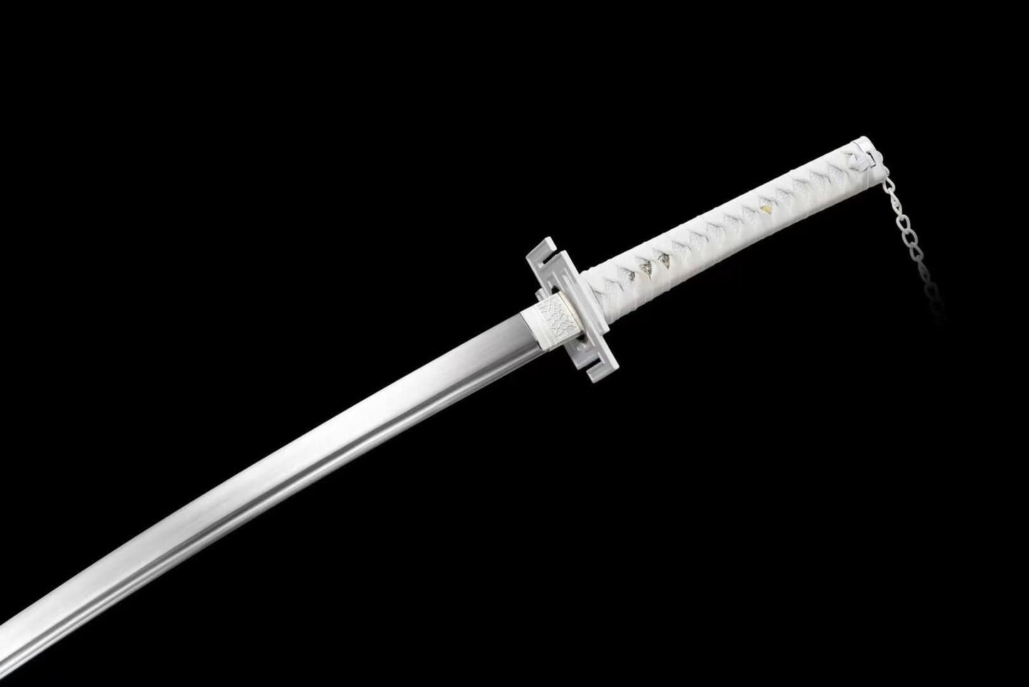 Hand Forged Anime Bleach Ichigo Bankai Sword Tensa Zangetsu Hand Polished Spring Steel