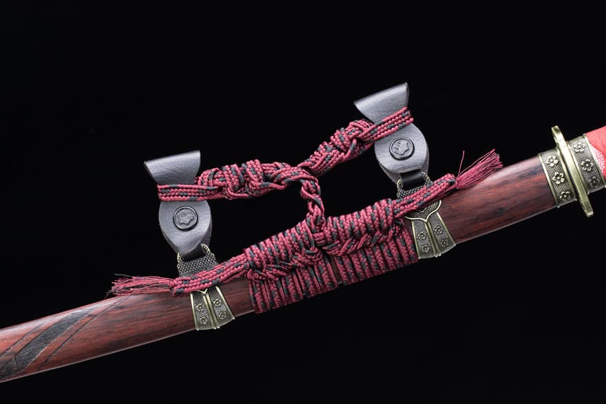 Hand Forged Anime Katana Undead Cut(Thunderbolt)Charcoal quenching