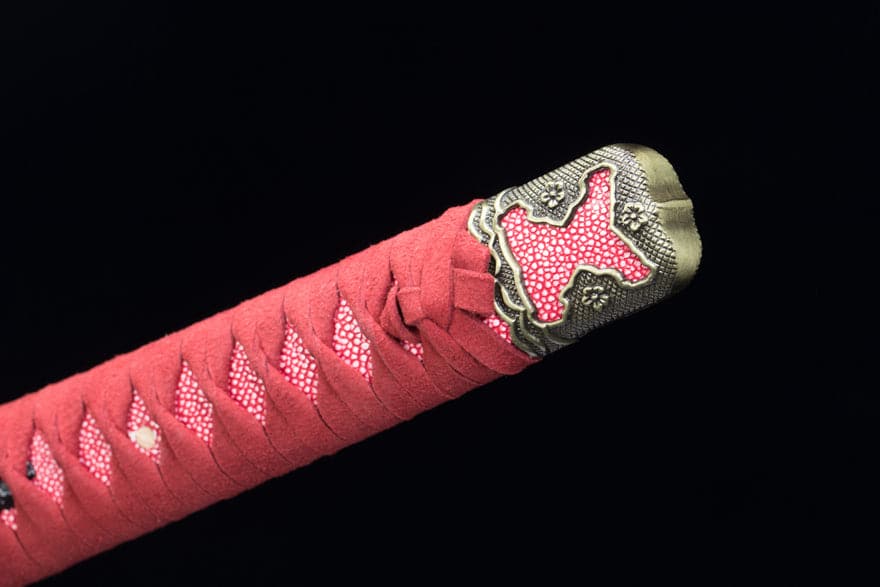 Hand Forged Anime Katana Undead Cut(Thunderbolt)Charcoal quenching