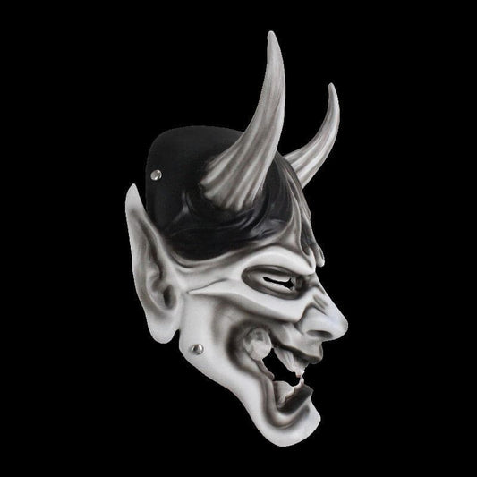 Hand-Made Japanese Hannya  Resin Oni Mask