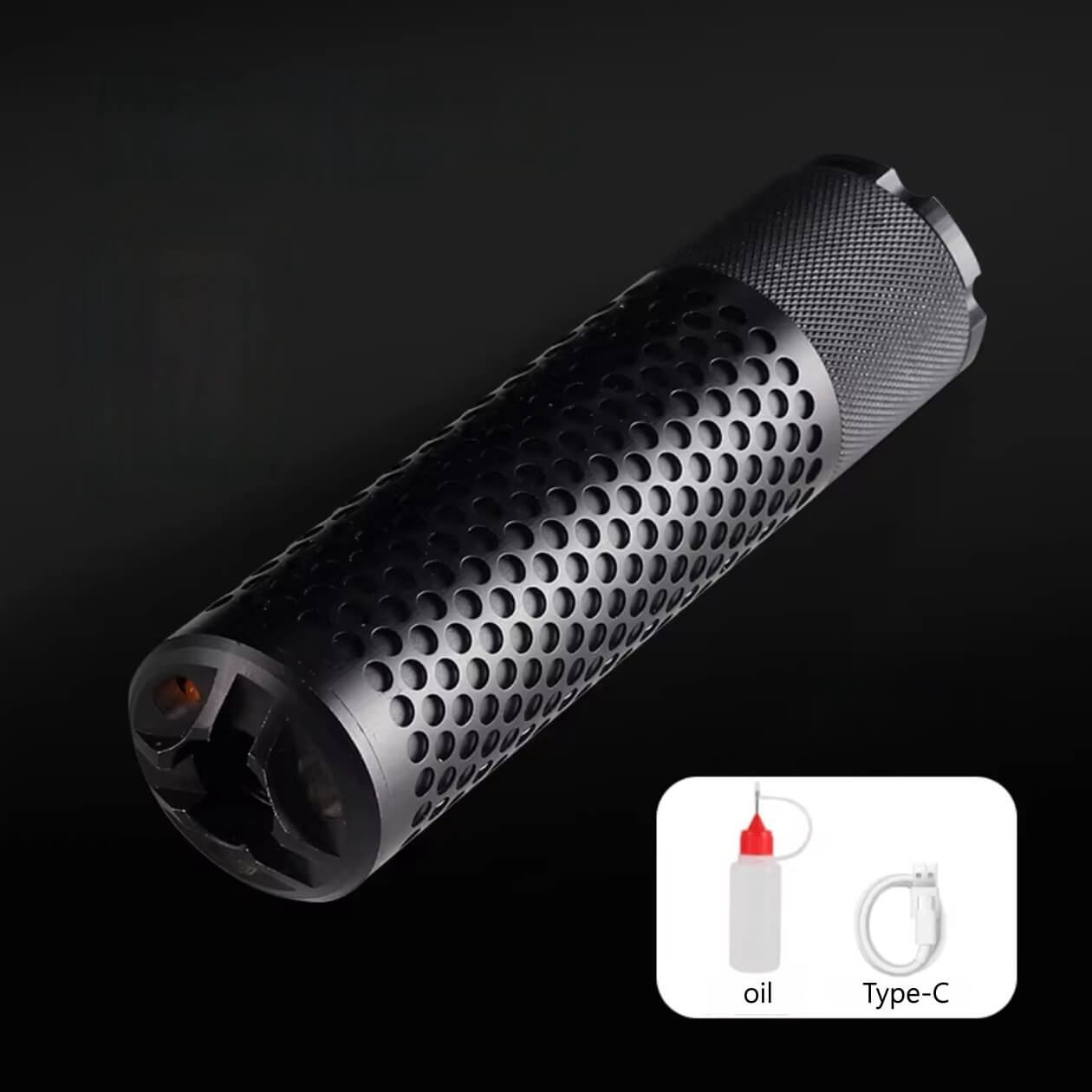 New Smoke Wolf Silencer For Both Gel blaster&Airsoft With 14mm CCW