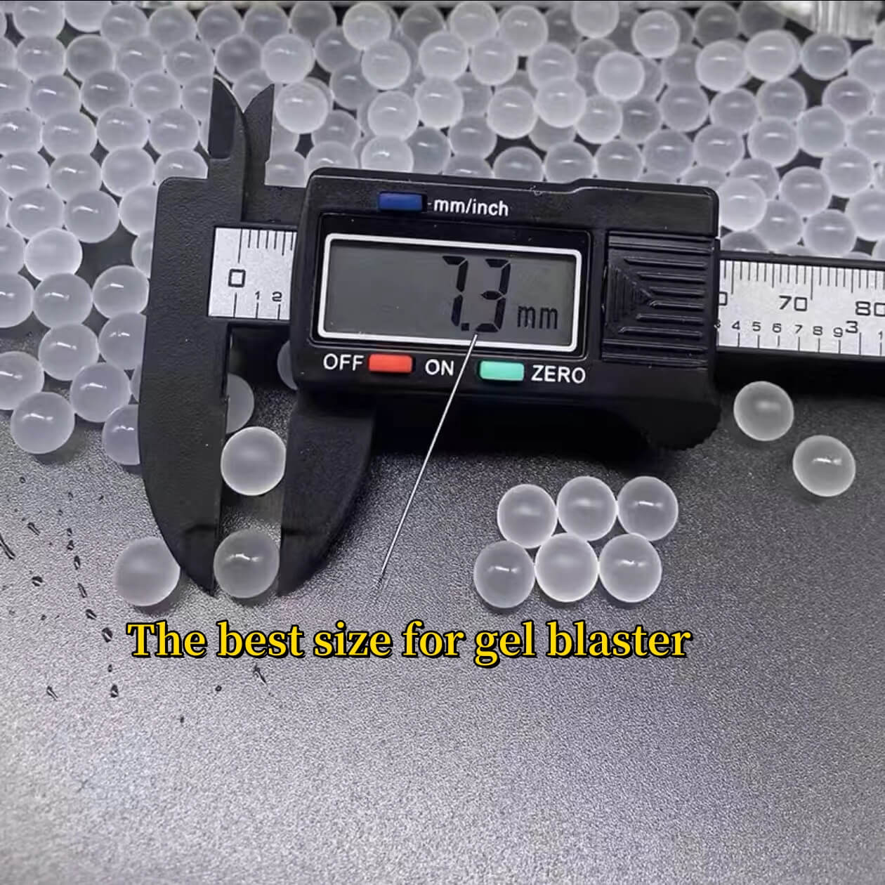 2 Packs of 6x Hardened Gel Balls For Enhancing The Performance of Gel Blasters