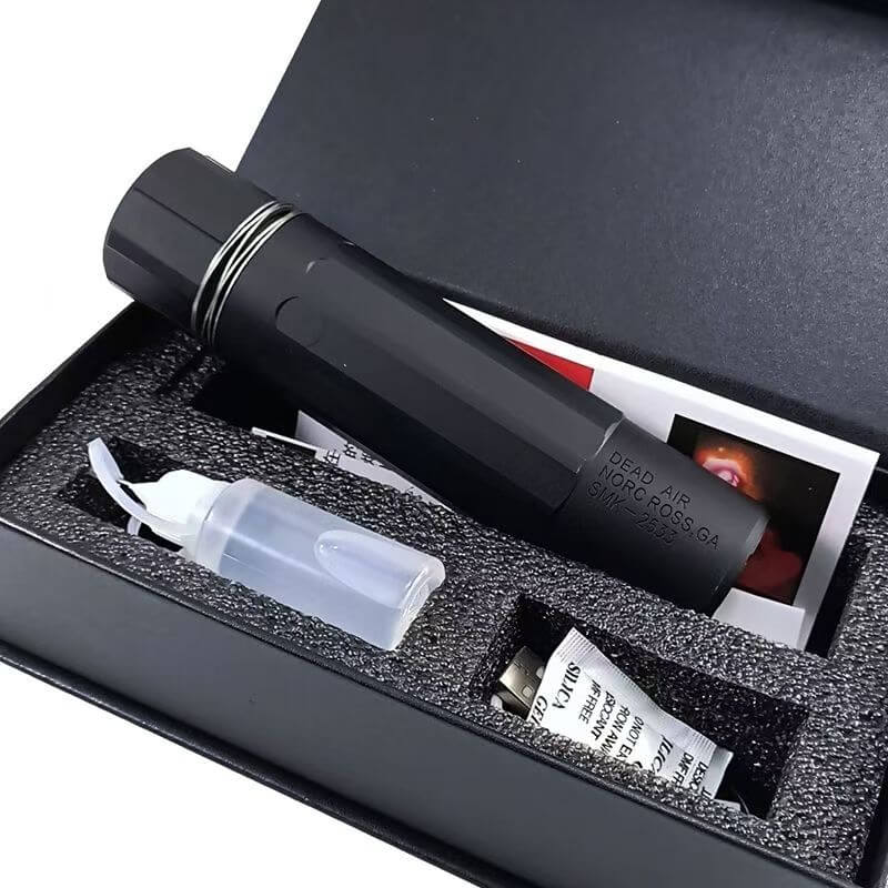 New Smoke Wolf Silencer For Both Gel blaster&Airsoft With 14mm CCW