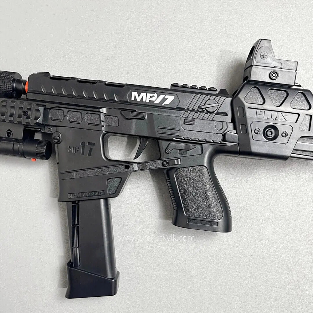 New Mp17 Gel Blaster With Metal Stock, Metal Rail