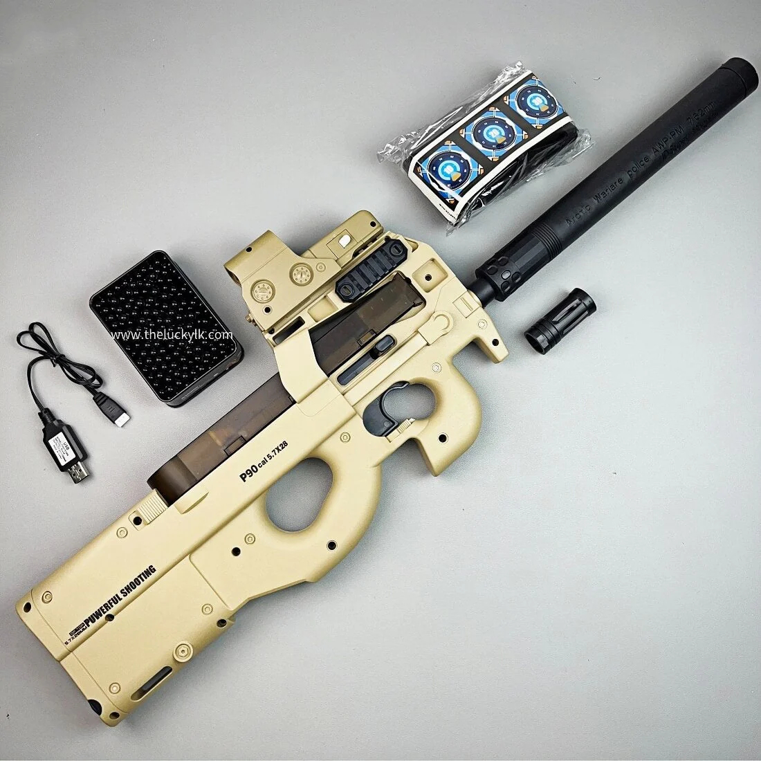 New P90 Gel Blasters High Fire Speed Toy Gun