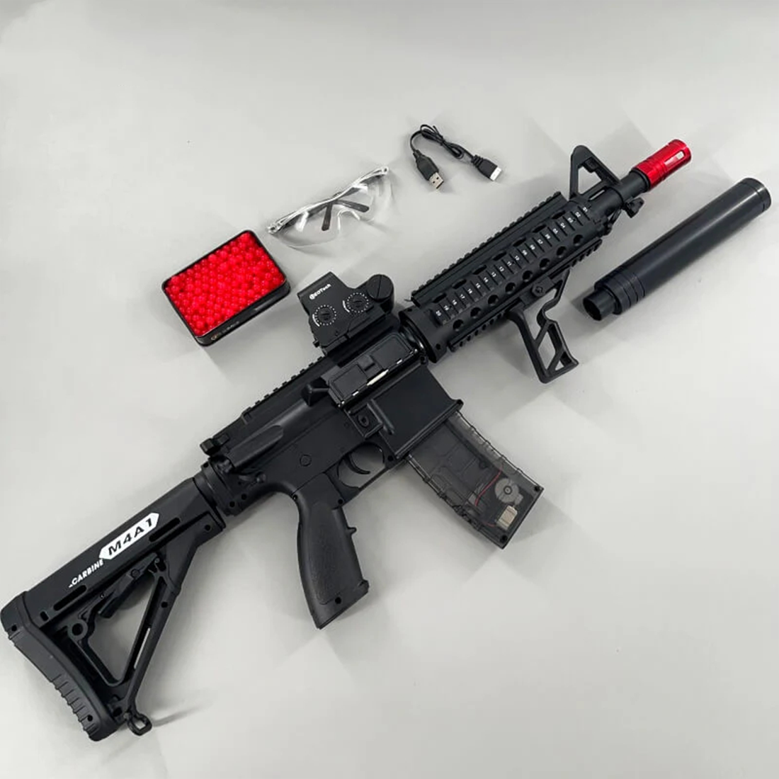 Exquisite Graffiti M416 Gel Blasters 25M Shoot Range With 2 Mags