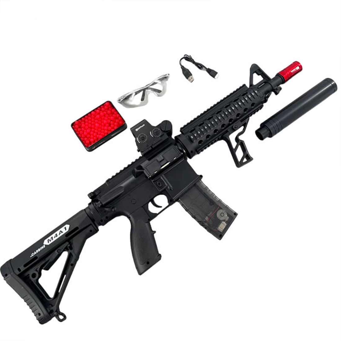 Exquisite Graffiti M416 Gel Blasters 25M Shoot Range With 2 Mags