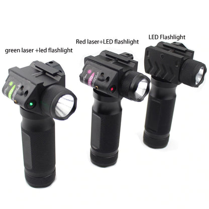 LuckyPlayX™ Vertical Foregrip 3 In 1 Flashlight - 600 Lumen