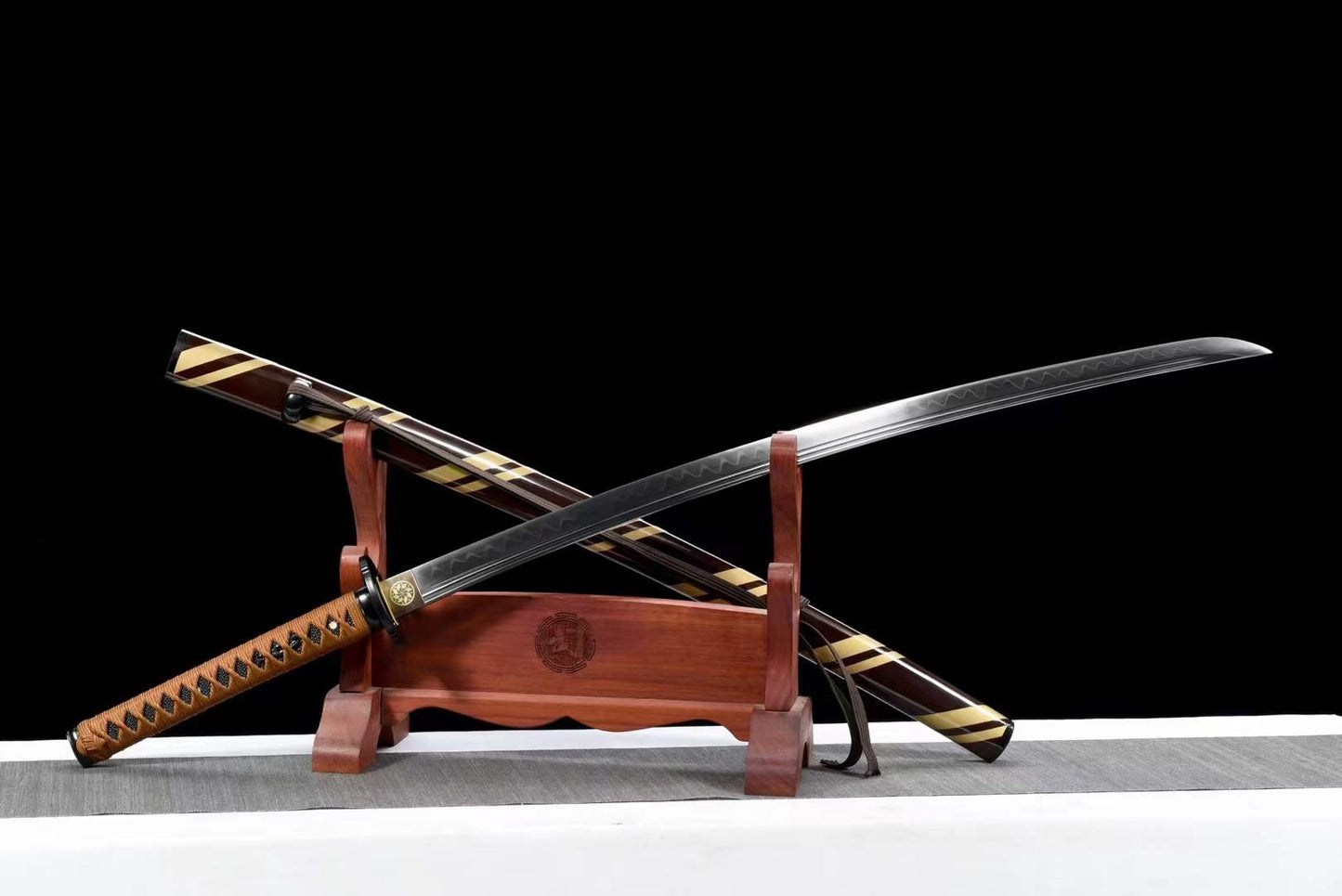 Hand Forged Japanese Samurai Katana Nightfall 曙光