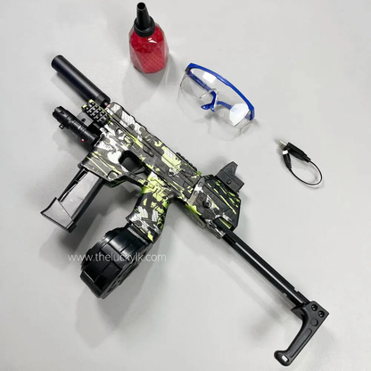 New Mp17 Gel Blaster With Metal Stock, Metal Rail