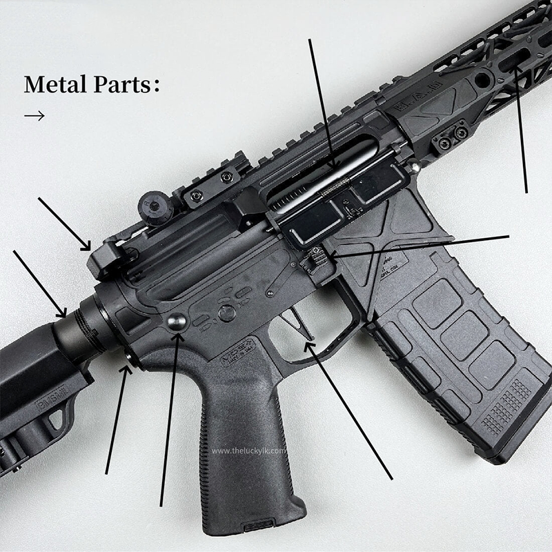 BD556 Gel Blaster With Forward And Backward Movable Bolt