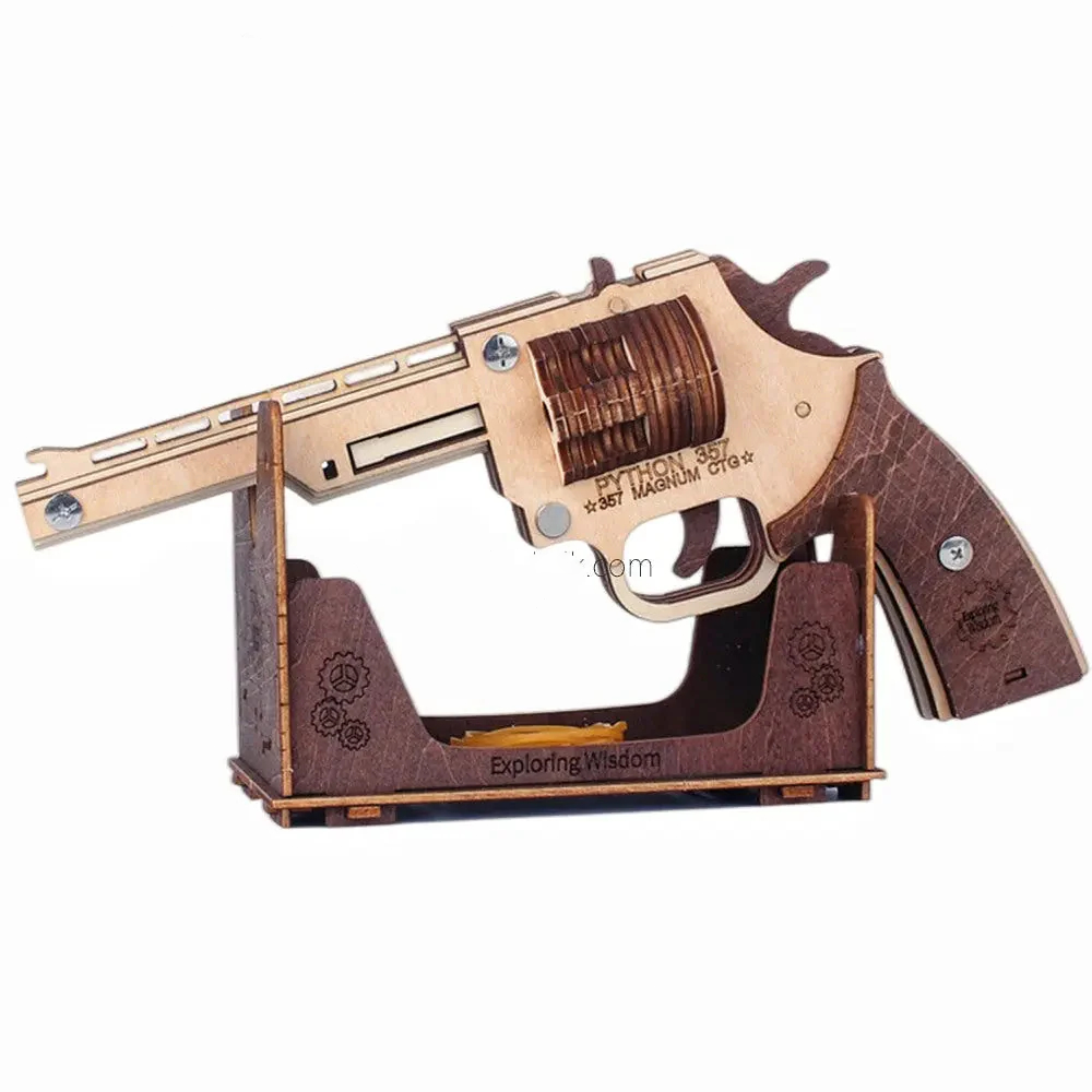 Revolver  - Wooden DIY Toy