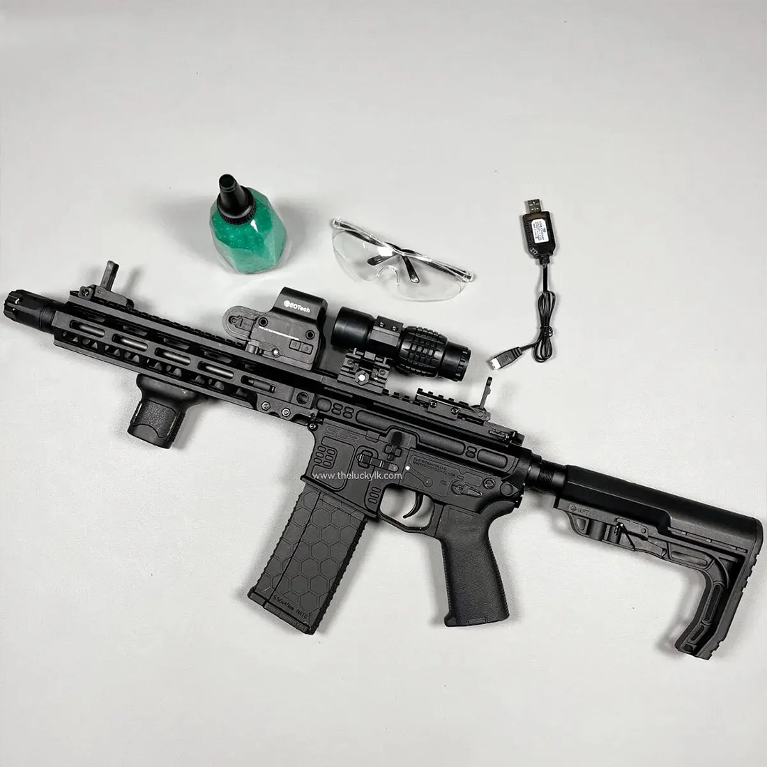 New SLR Precision Shooting Gel Blaster Fast Mode 11.1V Battery Recommended Age 18+