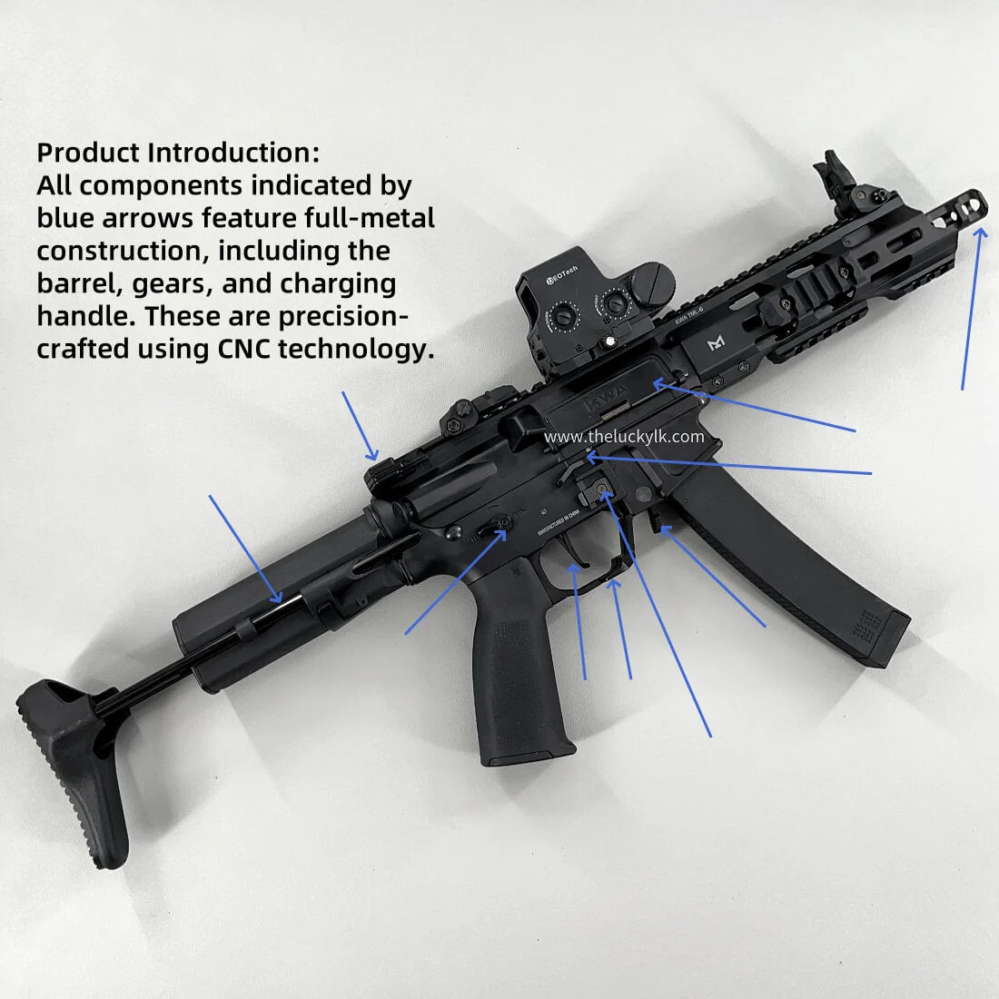 KWA QRF Gel Blaster With Fire Control Chip