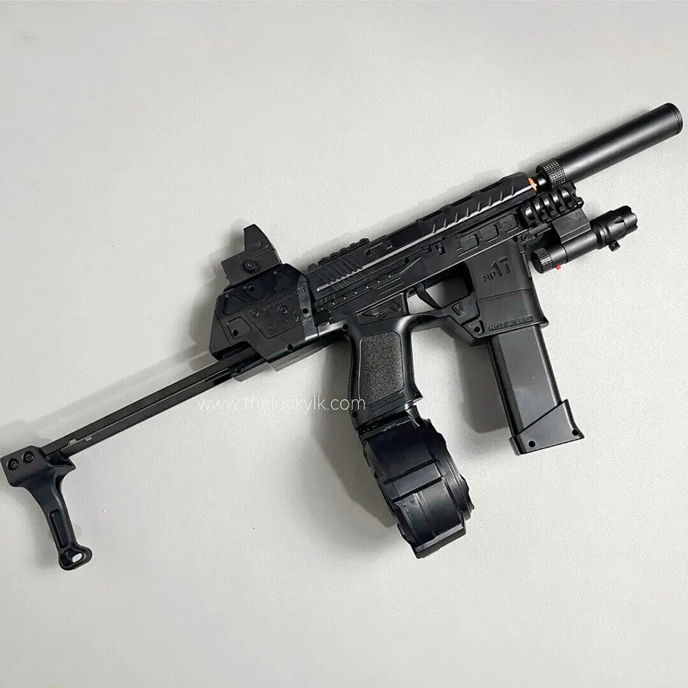 New Mp17 Gel Blaster With Metal Stock, Metal Rail
