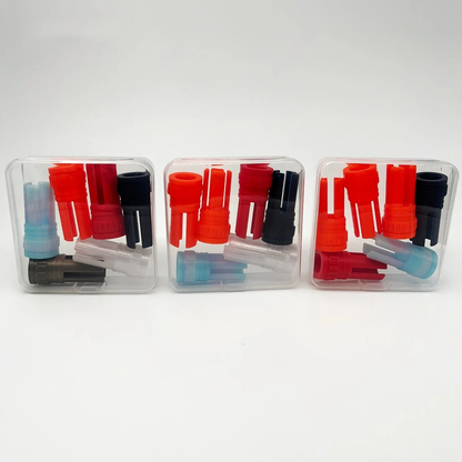 High Quality 3D Printed Orange Tips 6 PC Set 14MM CCW