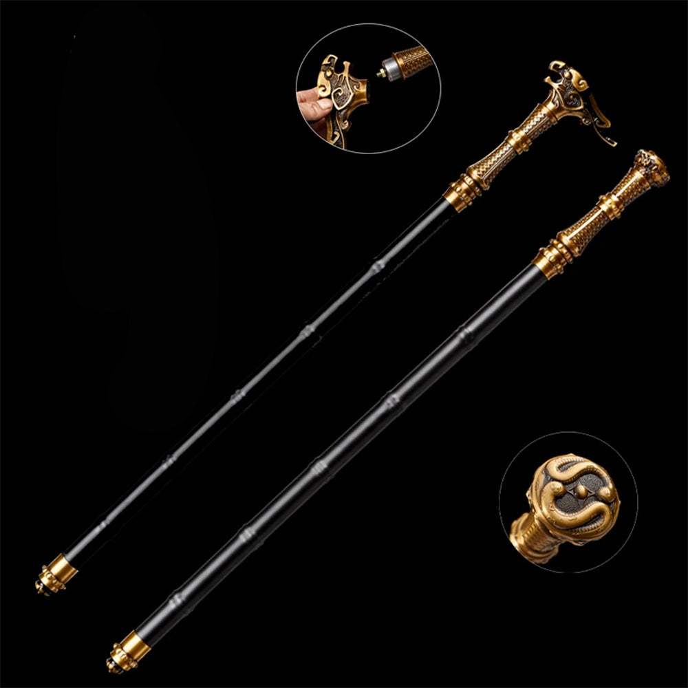 Tactical Cane Sword – Dual-Head Convertible Design