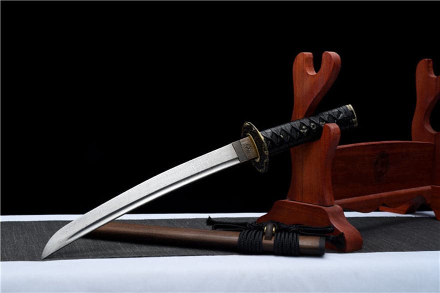 Hand Forged Japanese Short knife Imperial Soul Pattern Steel