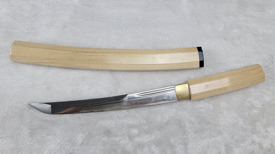 Hand Forged Japanese Tanto Dumu Anise T10 Carbon steel Turns the soil to burn blade