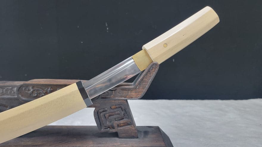 Hand Forged Japanese Tanto Dumu Anise T10 Carbon steel Turns the soil to burn blade