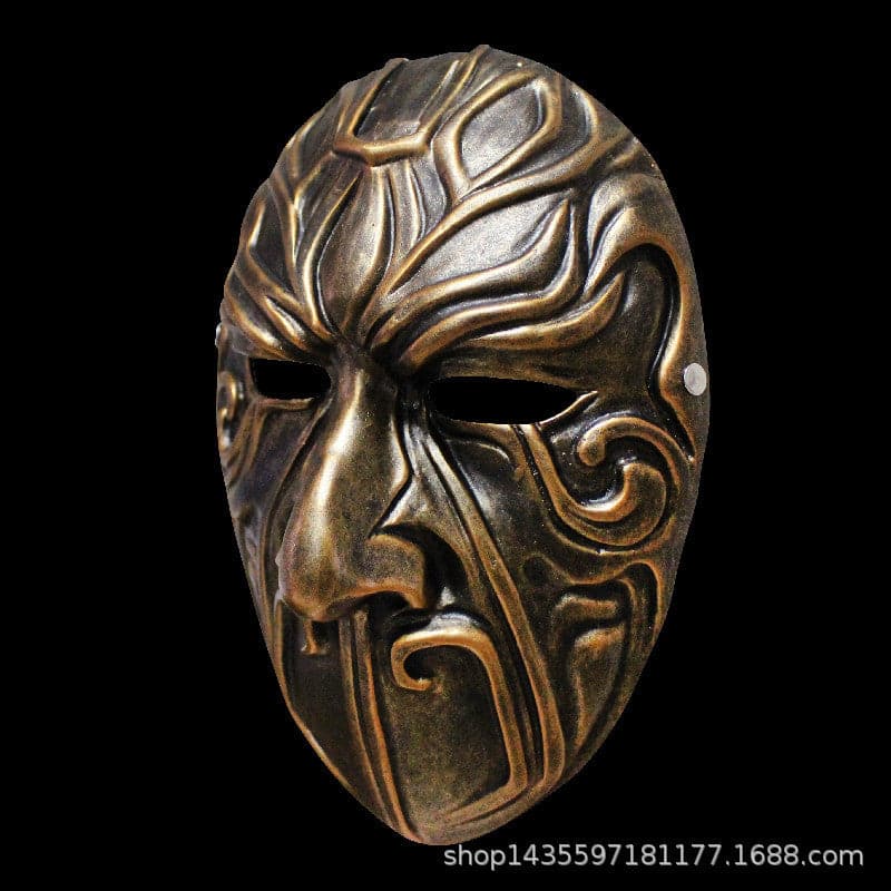 Hand-Made Painting the bad people Resin Mask