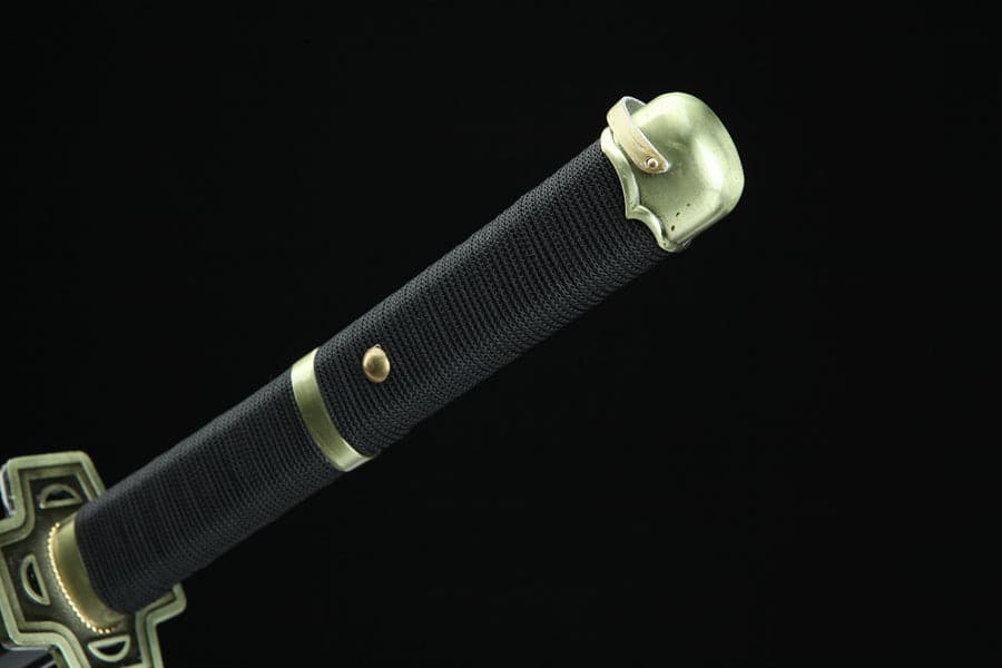 Handmade Anime One Piece Roronoa Zoro's Yubashiri Sword 1045 High Carbon Steel Black