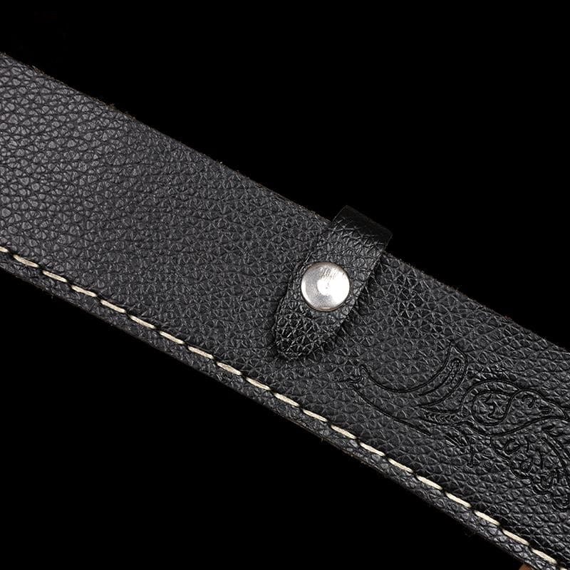 Handmade Chopper Pattern Steel One-piece forging