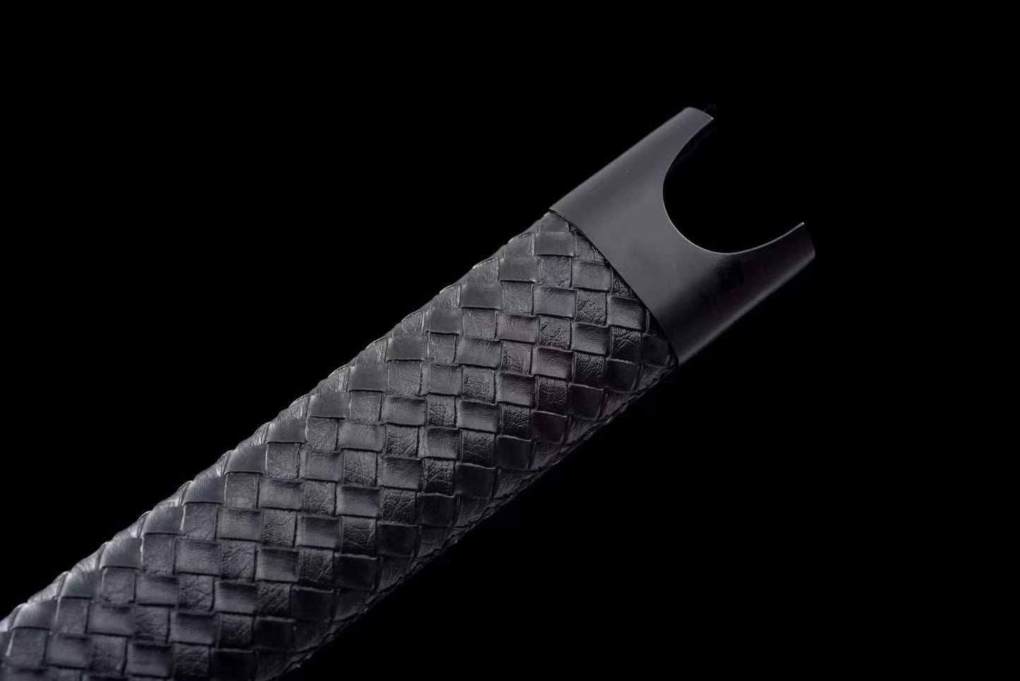 Handmade Dragon Slayer Manganese Steel Chinese Sword With Black Blade