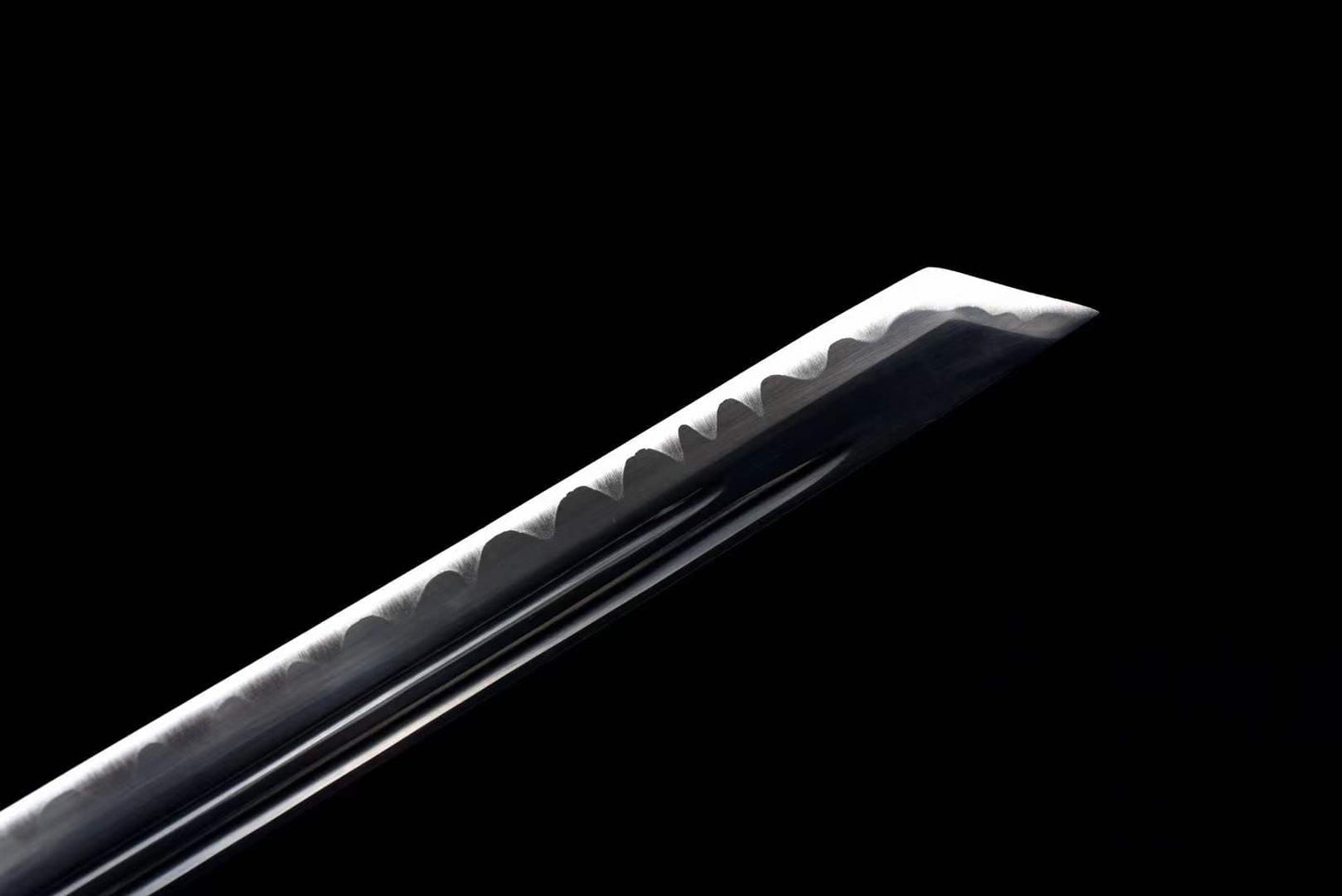 Handmade Dragon Slayer Manganese Steel Chinese Sword With Black Blade