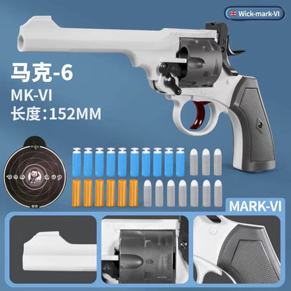 Webley Mk Shell Ejecting Soft Bullet Gun/Gel Blaster